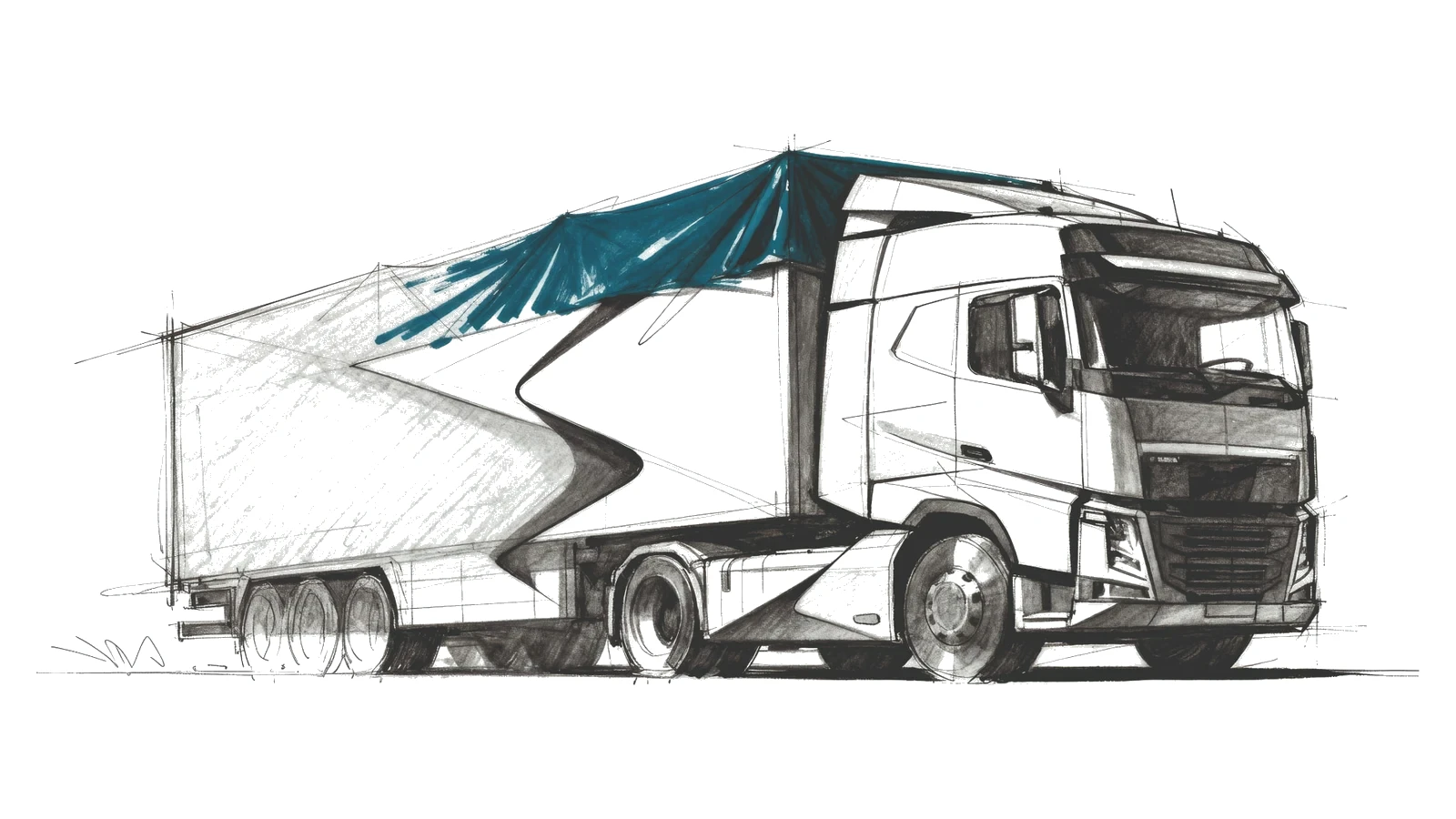 Cargo & Mobility – Originalskizze