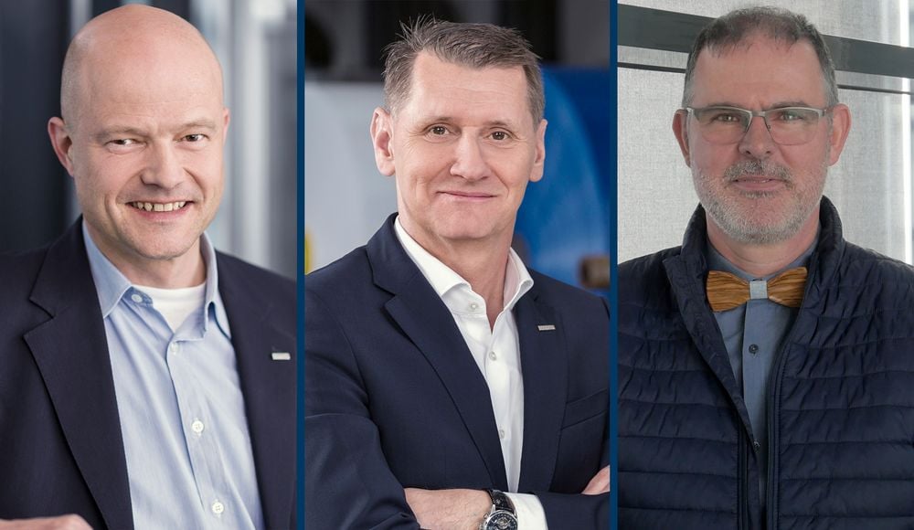 Das SATTLER PRO-TEX Management-Team, von links: Alexander Tessmar-Pfohl, Günther Gradnig, Michael Pichler.