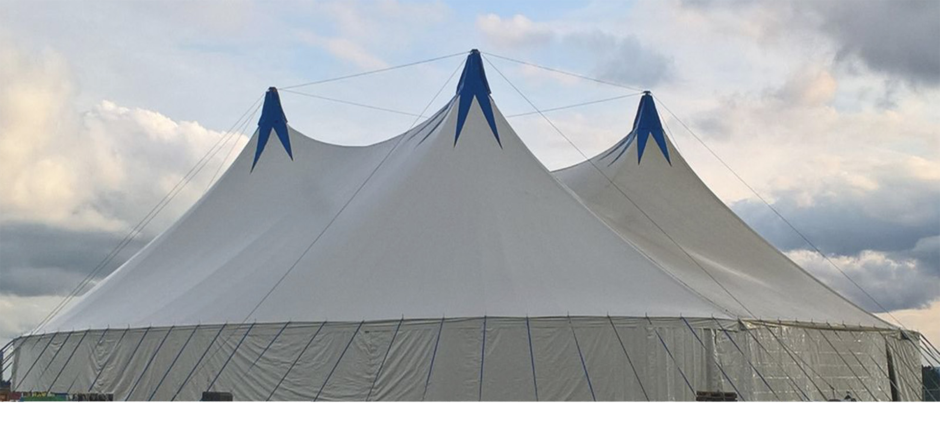 Projekt für Zirkus Rossante mit POLYPLAN Tent Manege Type I Art. 969