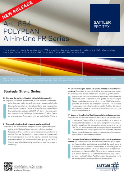 Titelseite: POLYPLAN All-in-One FR 684 SERIES Edition