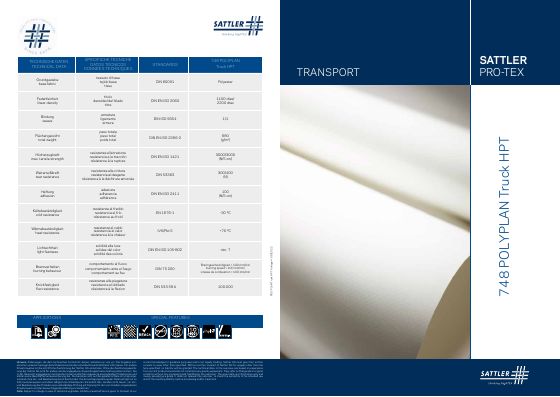 Titelseite: POLYPLAN Truck HPT Art. 748